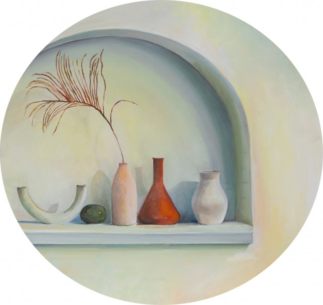 Arco bianco e vasi - Sara Signorini